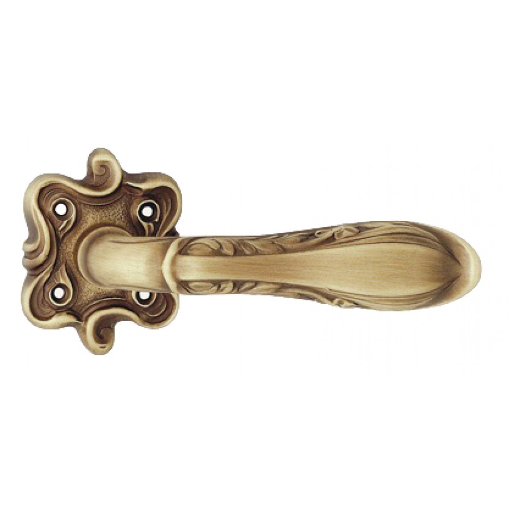Liberty Patinè Maniglia per Porta su Rosetta Linea Calì Vintage