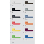 Maniglia Colombo Design One Q Mood con Rosetta Quadrata