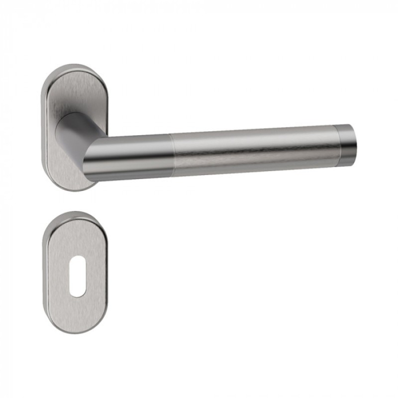 Maniglia Edimburgo Reguitti Inox L10 Slim in Acciaio
