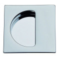Maniglia Quadrata ad Incasso Arieni 222 Placca Quadra 59x59 mm
