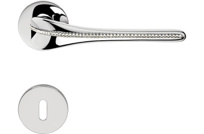 Maniglia Spirit Mesh Linea Calì con Striscia di Cristalli Swarovski