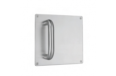 Maniglia Fissa su Placca pba 2201 in Acciaio Inox AISI 316L