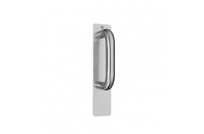 Maniglia Fissa su Placca Rettangolare pba 2211 in Acciaio Inox AISI 316L