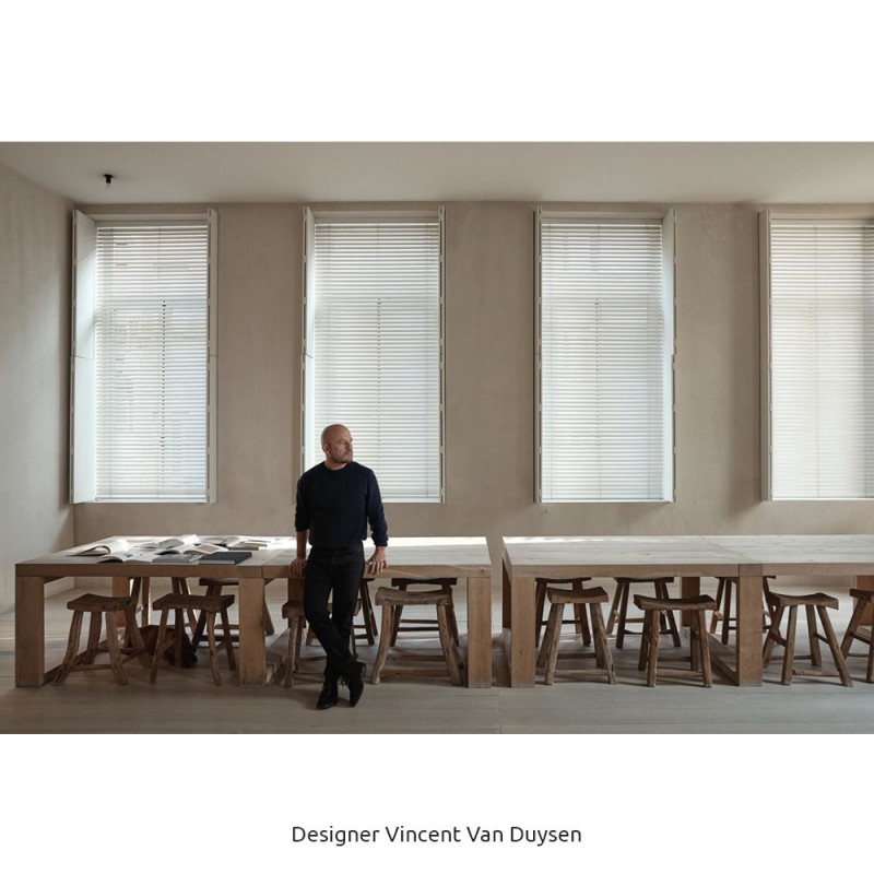 Maniglia per Finestra di Interior Design H 1044 F Oberon Progettata dall'Architetto Vincent Van Duysen per Valli&Valli