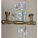 Maniglione Giava G Esagonale in Ottone per Porta Fashion Line Pasini