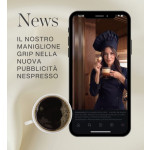 Maniglione Grip Linea Calì in Ottone - Scelto dalla Pubblicità Nespresso