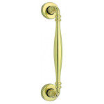 Maniglione in Ottone Arieni Stile 940/E Rosette Ø45 Lunghezza 260 mm
