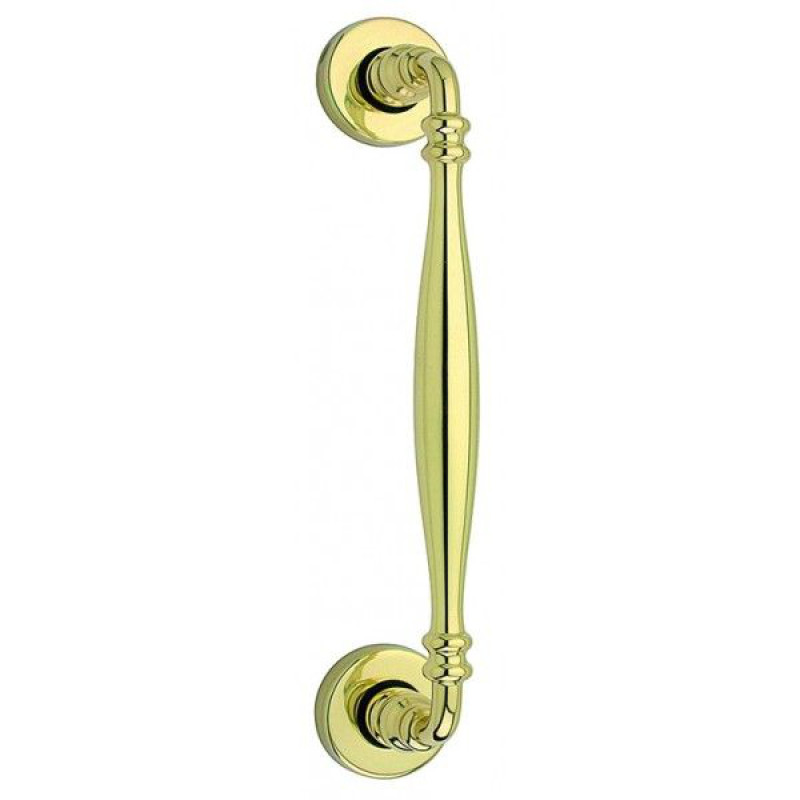 Maniglione in Ottone Arieni Stile 940/E Rosette Ø45 Lunghezza 260 mm