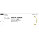 Maniglione per Porta Arieni Sliding 980 Zancato Senza Rosette