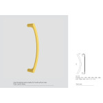 Maniglione per Porta MOOD COLOMBO DESIGN Modello ONE o DUE