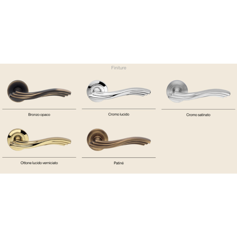 Marina Linea Calì Maniglia per Porta con Impugnatura Stratificata