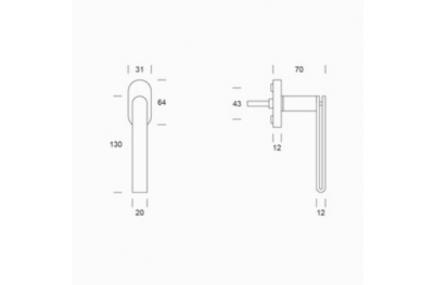 Martellina pba 2MM.015.00DK in Acciaio Inox AISI 316L