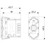 Meccanismo Dimmer Connesso VIEW Wireless VIMAR LINEA 30805