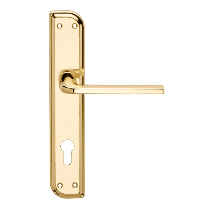 Milly Serie Basic forme Maniglia per Porta su Placca Irregolare Frosio Bortolo Design Moderno