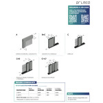 Minismart Primed Zanzariera Plissettata Sottile Ingombro Ridotto 18mm