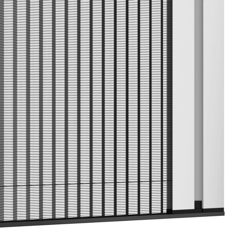 Minismart Primed Zanzariera Plissettata Sottile Ingombro Ridotto 18mm