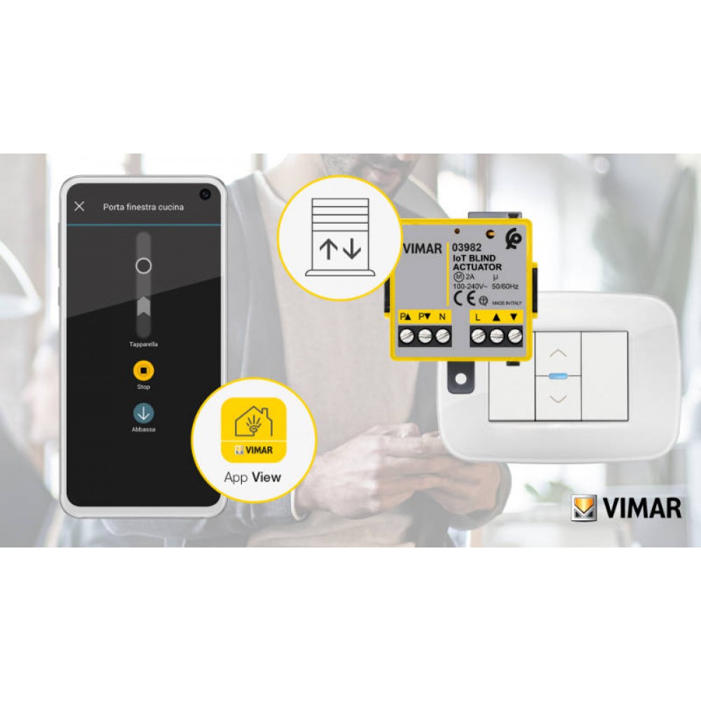 YOMOGI Modulo Tapparella WiFi Con Telecomando RF Connesso - 6