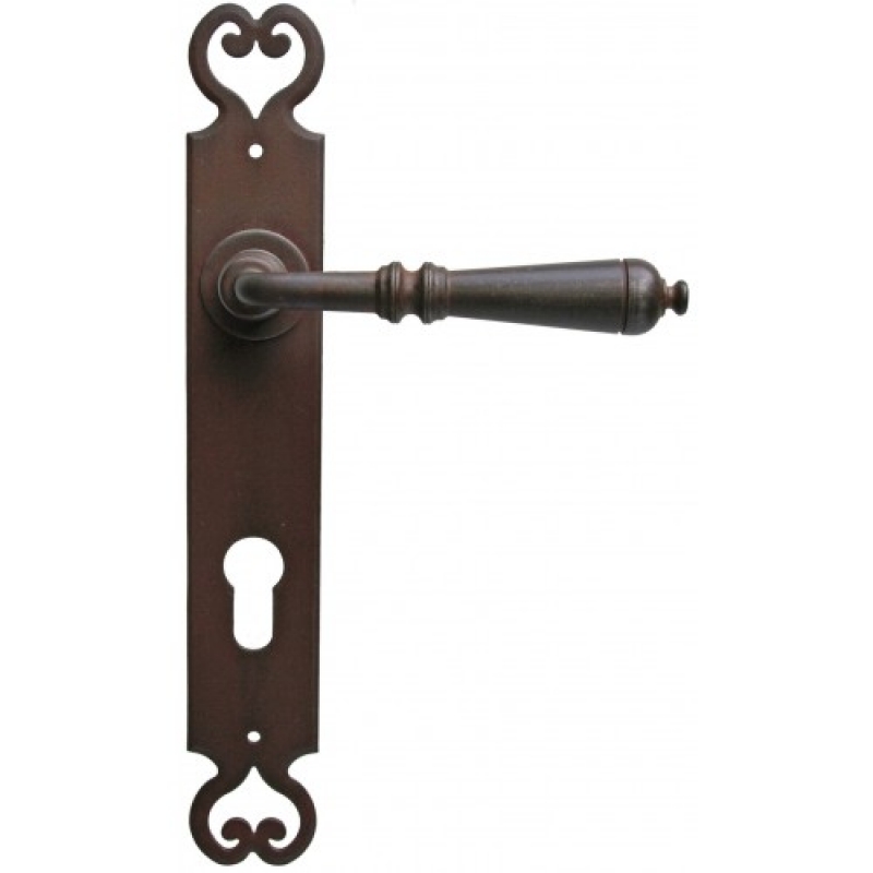 Mosca 2 Galbusera Maniglia per Porta su Placca