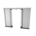 Neoscenica Bettio Zanzariera per Porte Finestre a 2 Battenti