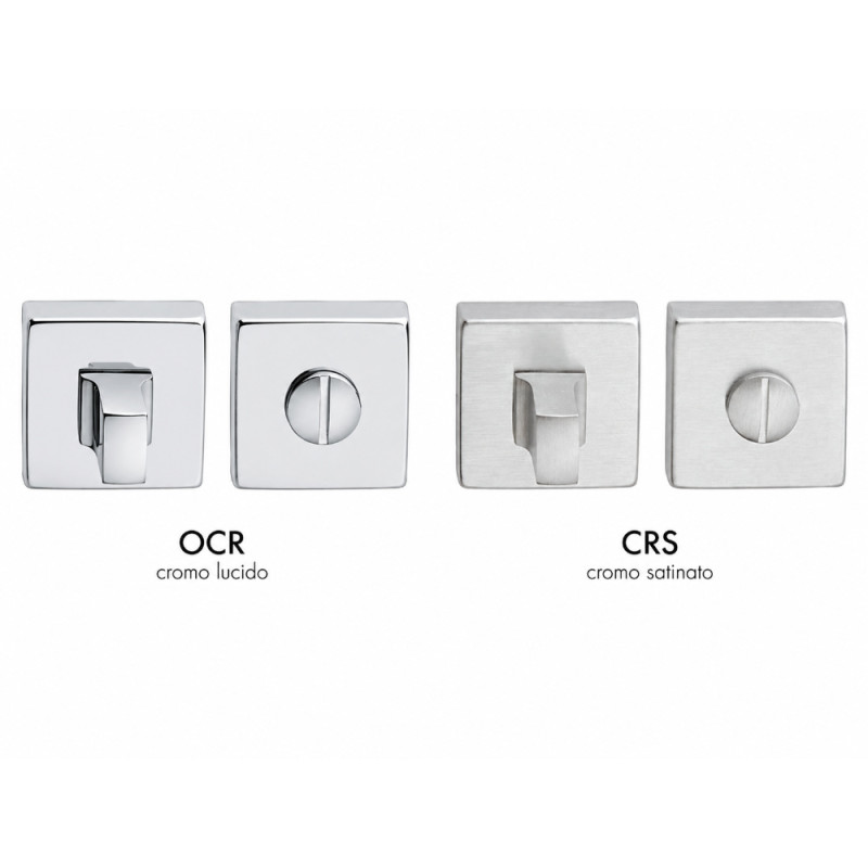 Nottolino Rettangolare per Porta del Bagno Arieni 400/CBQ