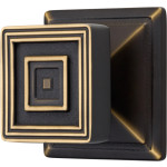 Opera Linea Calì Pomolo a Tirare con Rosone Vintage Neoclassico