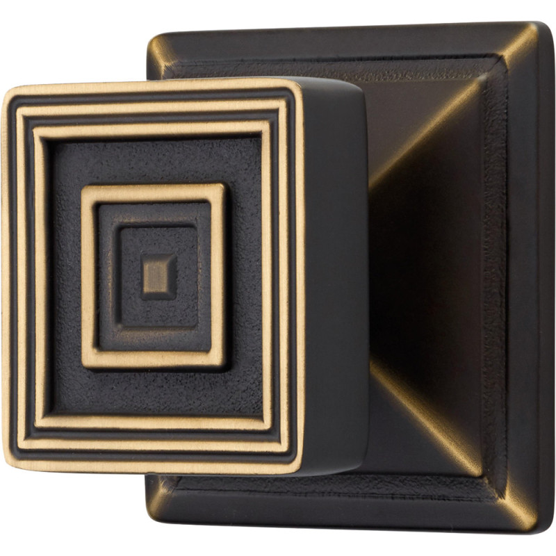 Opera Linea Calì Pomolo a Tirare con Rosone Vintage Neoclassico