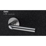 Oslo Reguitti Inox Maniglia Porta con Rosetta Tonda