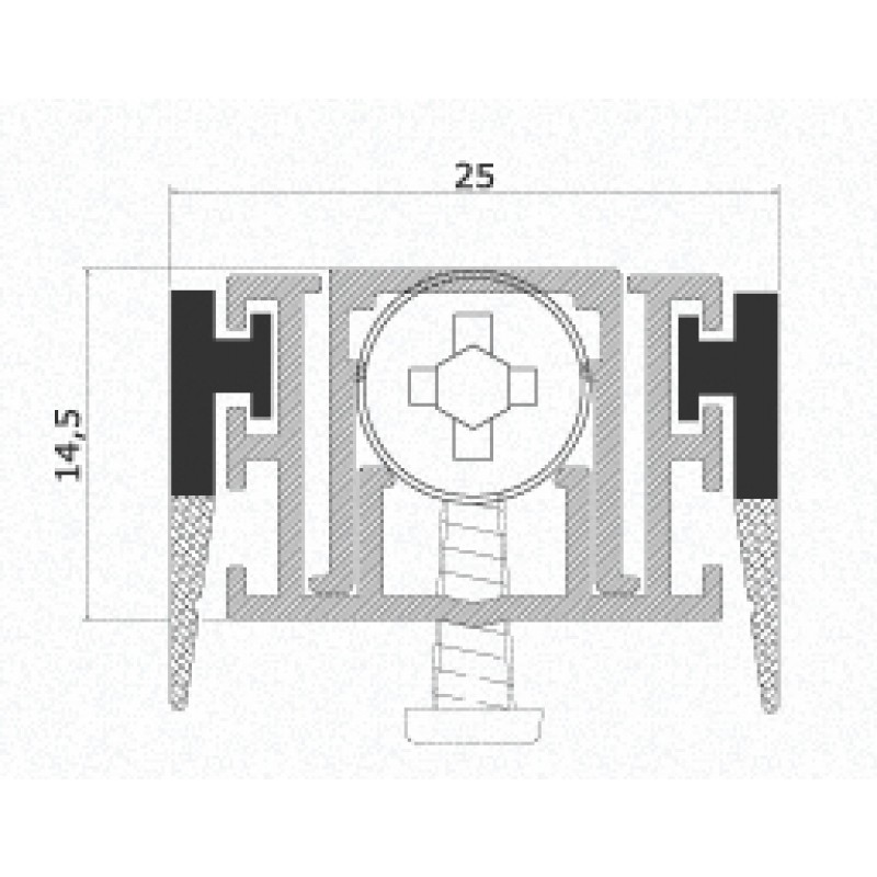 Paraspifferi per Porta 120 Comaglio Serie Special Varie Misure