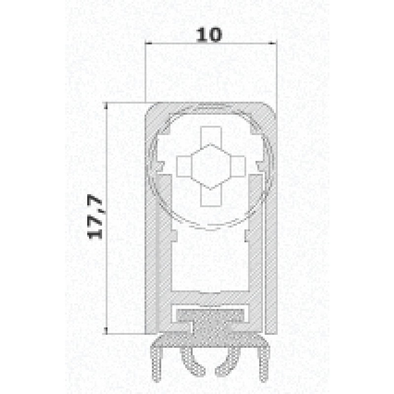 Portatovaglioli legno ardesia teia quadro cm20x20h5