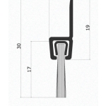 Paraspiffero Fisso Fai da Te per Porta 125SP Comaglio Serie Comax