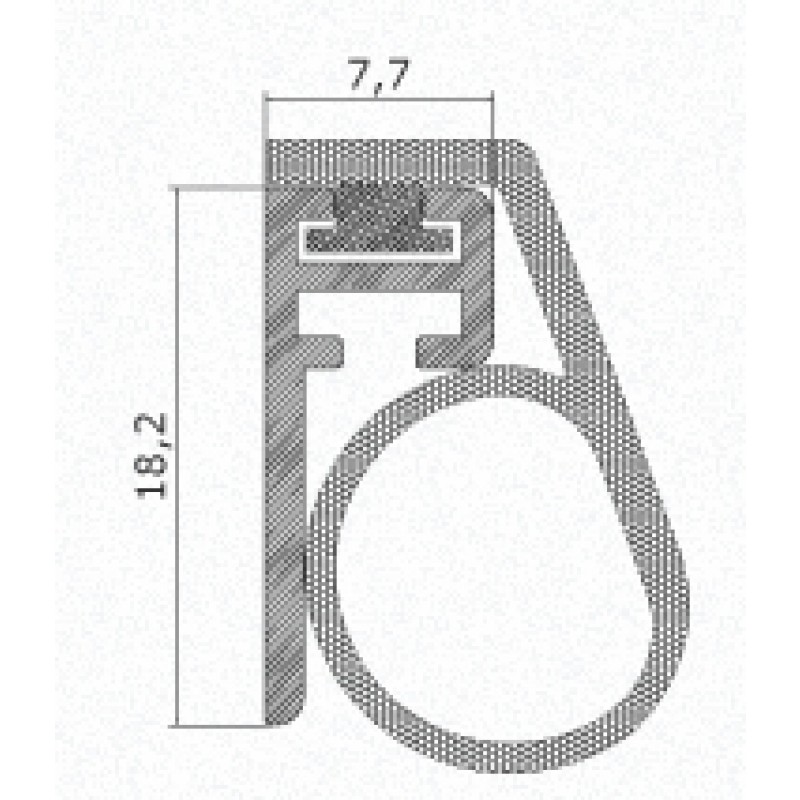 Paraspiffero fisso Comaglio 1350 Universal