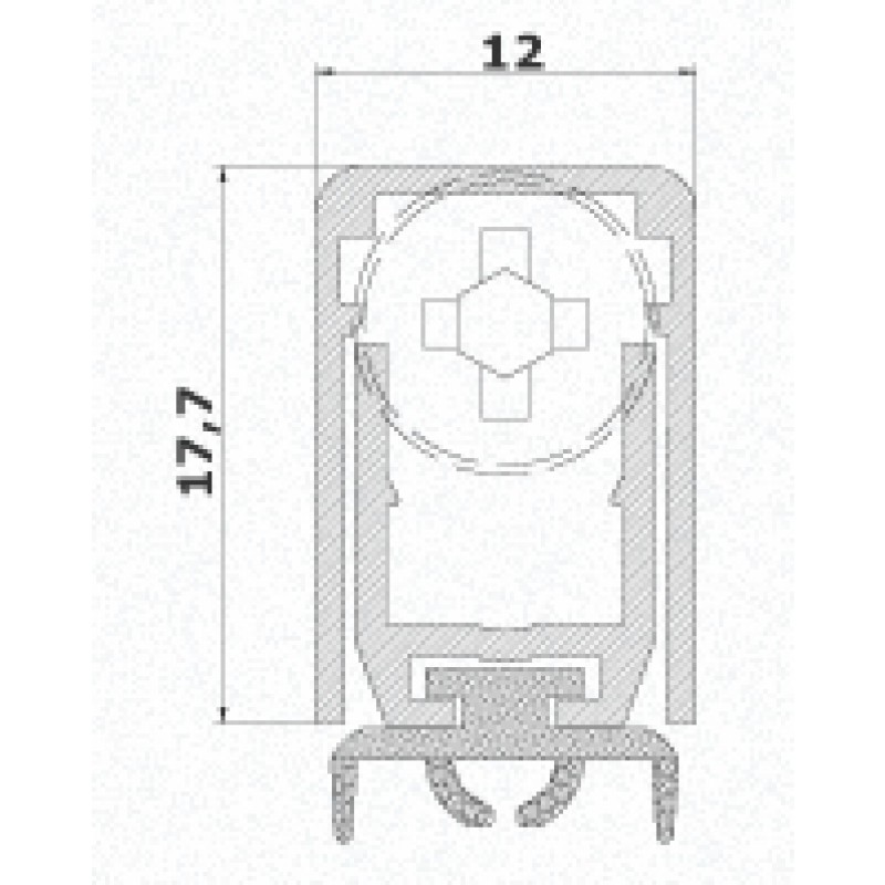 Paraspiffero per Porta 420 Mini Comaglio Serie Cheap Varie Misure