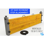 Paratia Antiallagamento Economica in Legno e Alluminio Kit Completo