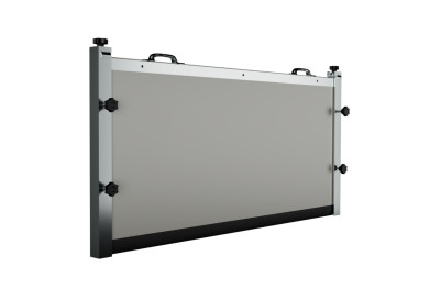 Bulk Hardware Striscia Paraspifferi A Spazzola Per Porte – 915 Mm, Fissaggio A Vite, Colore Argento, Antispiffero