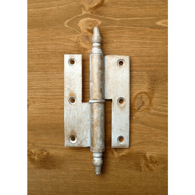 Paumelle Piana 100x65mm per Porte e Finestre Galbusera in Ferro Battuto