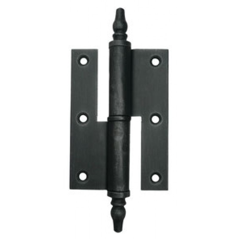 Paumelle Piana 100x65mm per Porte e Finestre Galbusera in Ferro Battuto
