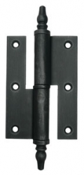 Paumelle Piana 100x65mm per Porte e Finestre Galbusera in Ferro Battuto