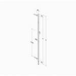 pba 200C Maniglione in Acciaio Inox AISI 316L con Serratura Incorporata