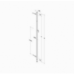 pba 200C Maniglione in Acciaio Inox AISI 316L con Serratura Incorporata