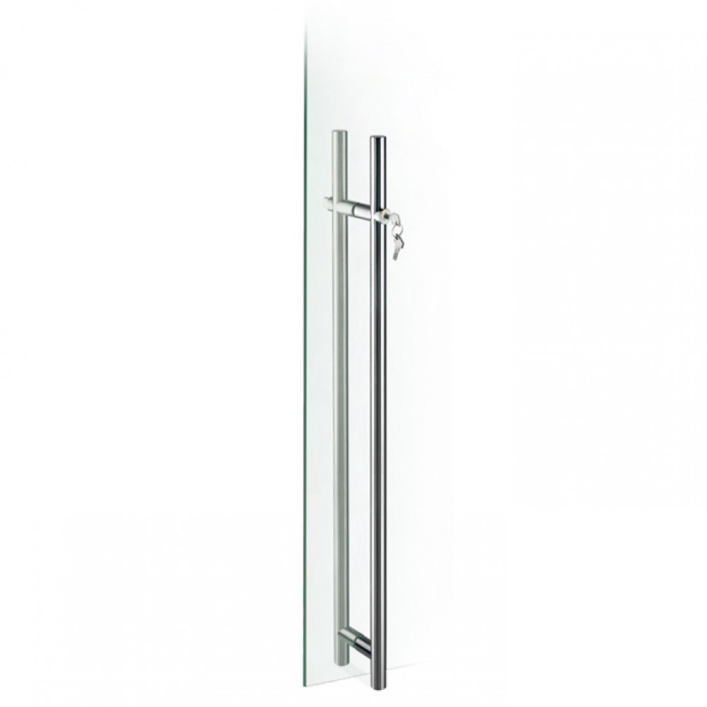 pba 200C Maniglione in Acciaio Inox AISI 316L con Serratura Incorporata
