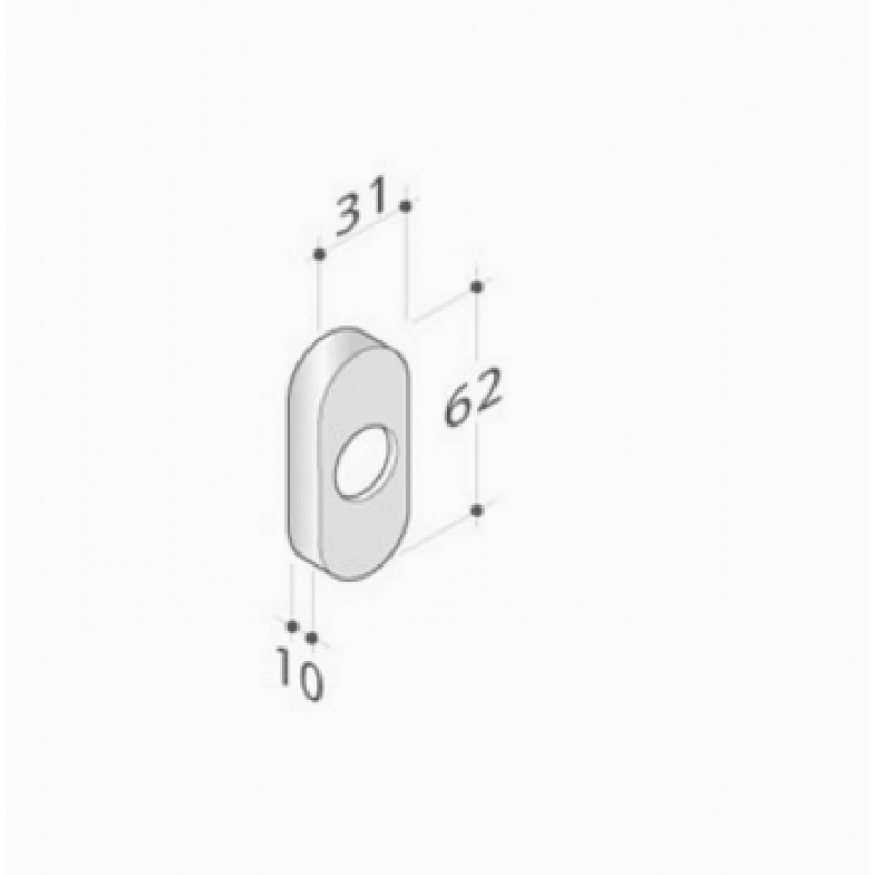 pba 28TU Coppia di Bocchette in Acciaio Inox AISI 316L