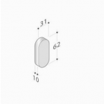 pba 28TU Coppia di Bocchette in Acciaio Inox AISI 316L