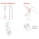 Perno a Goccia con Rondella Justor PG 120 180 240