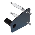 Piastra di Fissaggio per Blindy Sbarra su Muro a Cappotto