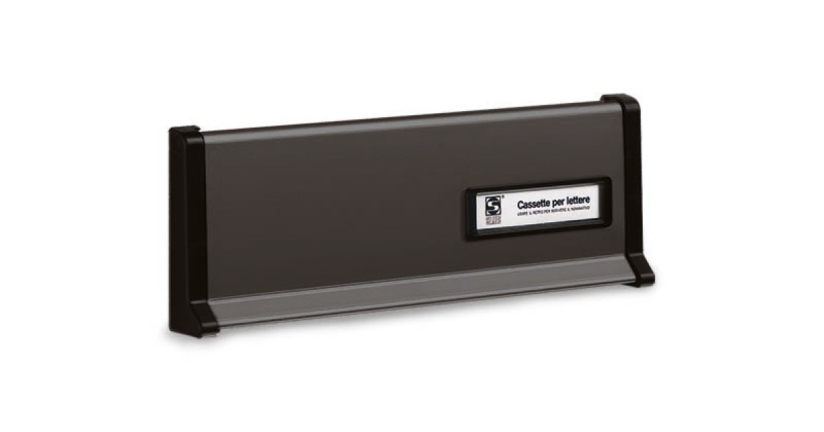 Placca Cassetta Postale In Alluminio - Misura 25.4x7.5cm - Foto 7