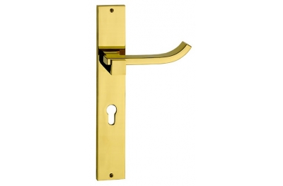 Plus Up Brass Maniglia per Porta su Placca Fashion Line PFS Pasini