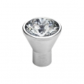 Pomolo Mobile Linea Calì Crystal Diamante CS con Swarowski® Cromo Satinato