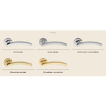 Profilo Linea Calì Maniglia per Porta con Rosetta Design Senza Tempo