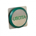 Pulsante Apriporta Opera 55020 Antivandalico per Uscita Serie Profilo