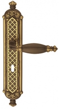 Queen Classique Pasini Maniglia in Ottone per Porta su Placca